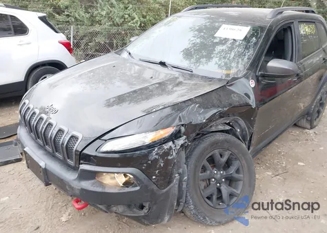 2014 Jeep Cherokee Trailhawk from USA, damaged, VIN 1C4PJMBB4EW219937